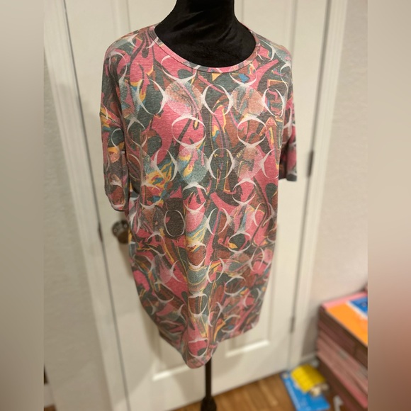 LuLaRoe Multicolor Tunic Size XXS - Picture 3 of 7